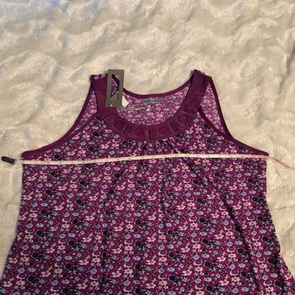 Intrama Floral Tank Top Ladies Size XL/XXL  NWOT - Picture 4 of 9